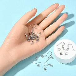 Ganci per orecchini in acciaio inossidabile 304 resistenti all'ossidazione 200 pz.&nbsp;STAS-T051-007