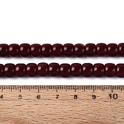 Opache perle di vetro fili&nbsp;GLAA-NH0002-B13