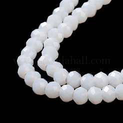 Imitatorische Jade Glasperlenstränge&nbsp;GLAA-F001-3x2mm-10