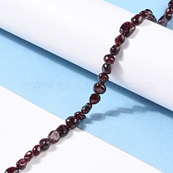 Natürlicher Granat Perlen Stränge&nbsp;G-G018-22