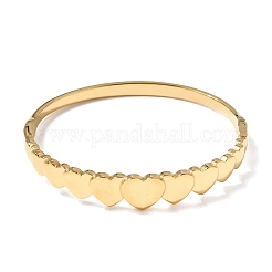 Bracciali incernierati in acciaio inossidabile 304 per donna&nbsp;BJEW-B168-06G