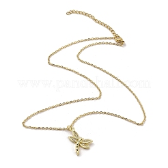 Colliers pendentifs en acier inoxydable 304&nbsp;NJEW-U002-03G