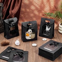 Rechteckige Geschenktüten aus Kraftpapier&nbsp;ABAG-WH0062-14A-1