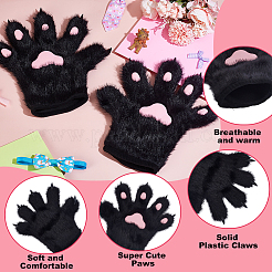 Handschuhe aus Polyesterfaser&nbsp;AJEW-WH0816-231A