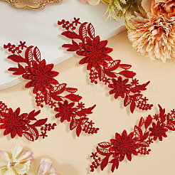 Accessori per costumi con paillettes ricamati in poliestere&nbsp;FIND-WH20020-238D
