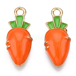 Pendentifs en émail en alliage doré&nbsp;ENAM-N056-196