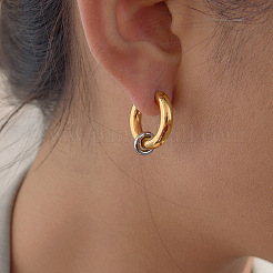 Pendientes de acero inoxidable 304 para mujer&nbsp;XF9628