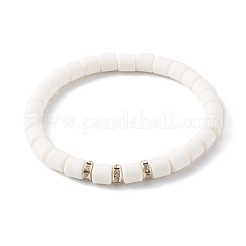 Ensembles de bracelets extensibles en perles d'argile polymère faites à la main&nbsp;BJEW-JB06435