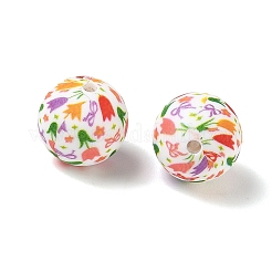 Perles de silicone à fleurs&nbsp;SL-CBAC986-03C
