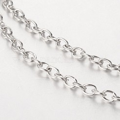 En acier inoxydable de coeur cheville multi-brins&nbsp;AJEW-AN00088
