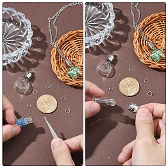 Ensemble de colliers et chaînes en acier inoxydable 304 pour femmes&nbsp;DIY-YW0012-99