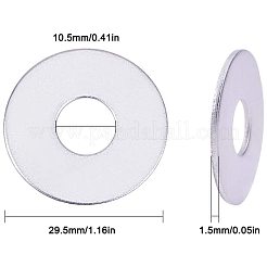 304 Edelstahlperlen&nbsp;STAS-PH0019-24P