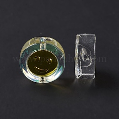Perlas de vidrio pintado en aerosol transparente&nbsp;GLAA-I050-15B
