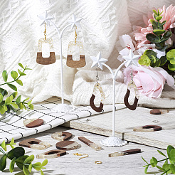 DIY-Ohrring-Sets mit Anhänger aus Messing&nbsp;DIY-TA0010-66