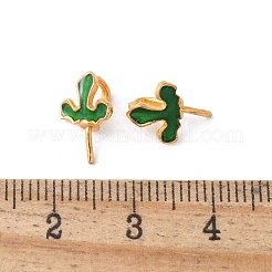 Ösenstift-Aufhänger aus Messing mit Emaille&nbsp;KK-K399-16B-01