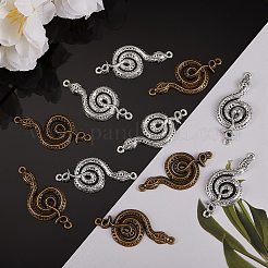 30pcs 2 colgantes de aleación de estilo tibetano de estilo&nbsp;TIBEP-SZ0001-09