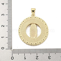 Pendente in ottone placcato a cremagliera&nbsp;KK-P270-05D-G