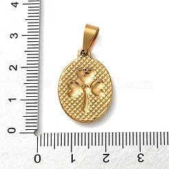 201 Edelstahl Emaille Anhänger&nbsp;STAS-U053-04G