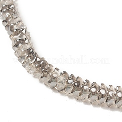 Placcare trasparente perle di vetro fili&nbsp;EGLA-L044-J