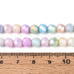 Brins de perles de verre électrolytiques anti-ternissement&nbsp;X-EGLA-T021-6mm-15-12