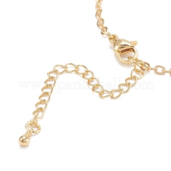 Armbandzubehör aus Messing mit Kabelkette&nbsp;X-AJEW-JB00931