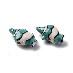 Abalorios de porcelana hechas a mano&nbsp;PORC-R002-02I