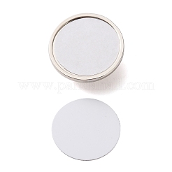 Broches en blanco para sublimación de la temporada de fútbol&nbsp;FIND-T077-01C-P