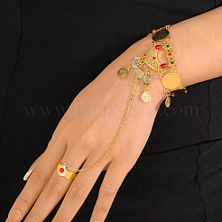 Bracelets élégants classiques en cuivre plaqué or pour dames&nbsp;FW5693