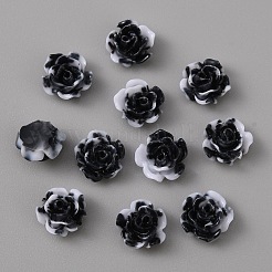 Cabochon in resina di camelia&nbsp;MRMJ-WH0064-51B-13