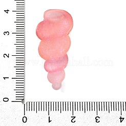 Cabochons décodés en résine transparente&nbsp;CRES-S370-01E