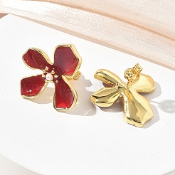 Pendientes de latón esmaltado para mujer&nbsp;KK-CBA760A-11G-06