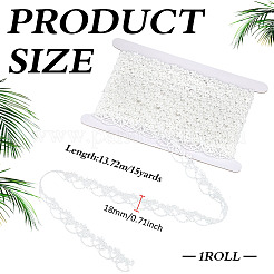 1 Rolle Polyester-Spitzenbesatz&nbsp;OCOR-MA0001-70B