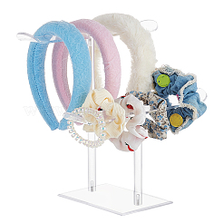 T-förmige Stirnband-Organizer aus Acryl&nbsp;ODIS-WH0001-37