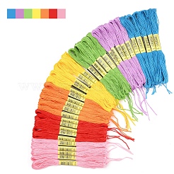 7 Set Häkelgarn aus Baumwolle in 7 Farben&nbsp;OCOR-FS0001-02B