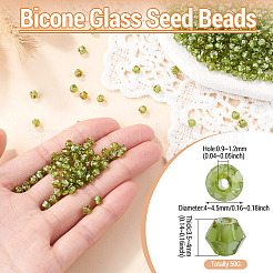 Perles de rocaille en verre et peinture à cuisson Picasso&nbsp;SEED-TA0001-62E