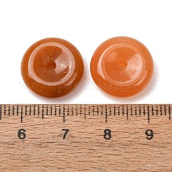 Ciondoli a forma di ciambella della pace in avventurina rossa naturale.&nbsp;GG-CBA04F4-02A