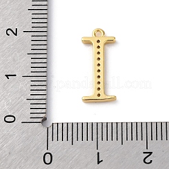Colgante de circonio cúbico micro pavé de latón chapado en cremallera&nbsp;KK-H449-76G-03