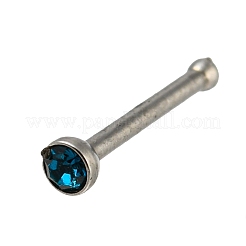 Nasenbeinringe mit Strassen&nbsp;AJEW-K037-07P