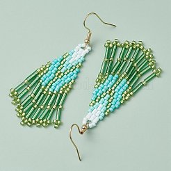 3 paio di orecchini pendenti boho in acciaio inossidabile 304&nbsp;EJEW-MZ00264-03