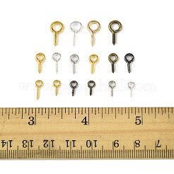 480 Stück 16 Stile Eisenschrauben-Ösenstift-Klammerbügel&nbsp;IFIN-FS0001-62