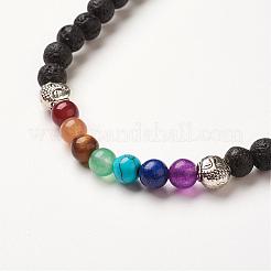 Yoga Chakra Schmuck&nbsp;BJEW-G554-05E