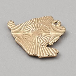 Pendentifs émail en alliage de zinc&nbsp;FIND-WH20033-062B-06