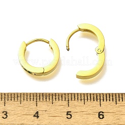 Boucles d'oreilles créoles en acier inoxydable 304 pour femmes&nbsp;EJEW-M068-09G