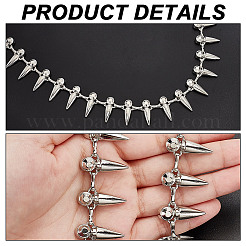 Legierung Kette&nbsp;DIY-WH0580-38P