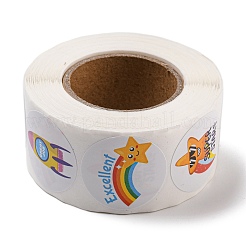 8 Stile selbstklebende Cartoon-Belohnungsaufkleber aus Papier&nbsp;DIY-A049-01C