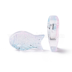 Perle di vetro verniciate a spruzzo trasparente&nbsp;X1-GLAA-I050-10H