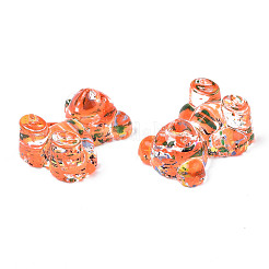 Sprühlackierte transparente Acryl-Cabochons&nbsp;TACR-N006-71D