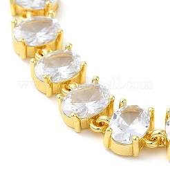 Bracciale tennis in zirconi chiari&nbsp;BJEW-M296-01G