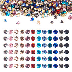 Torna a punta cabochon strass vetro&nbsp;RGLA-YS0001-04A