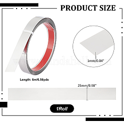 Selbstklebende flexible Zierleiste aus Edelstahl&nbsp;FIND-WH0290-42A-P